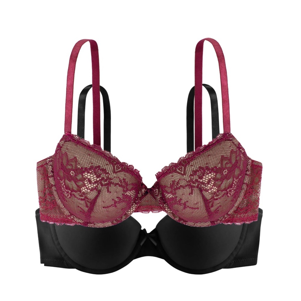 DORINA CHLOE-2PP LIGHT PADDED DEMI
3/4 CUP | WITH WIRE D17180LA051-2X0175
Sz 38D